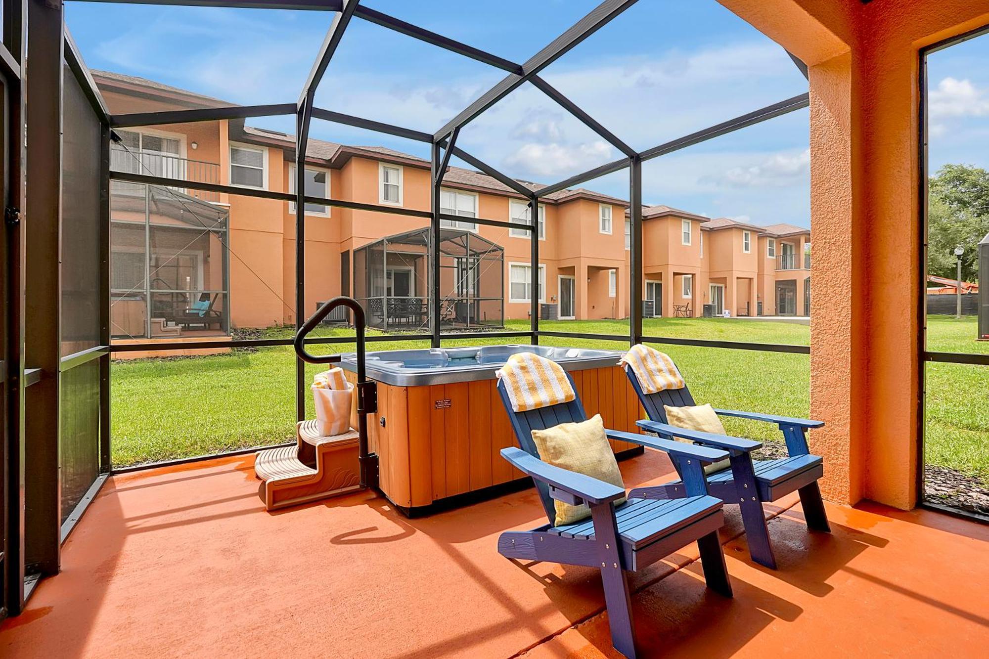 Regal Oaks Vacation Townhomes By Idiliq - Free Private Hot Tub! 4* Kissimmee
