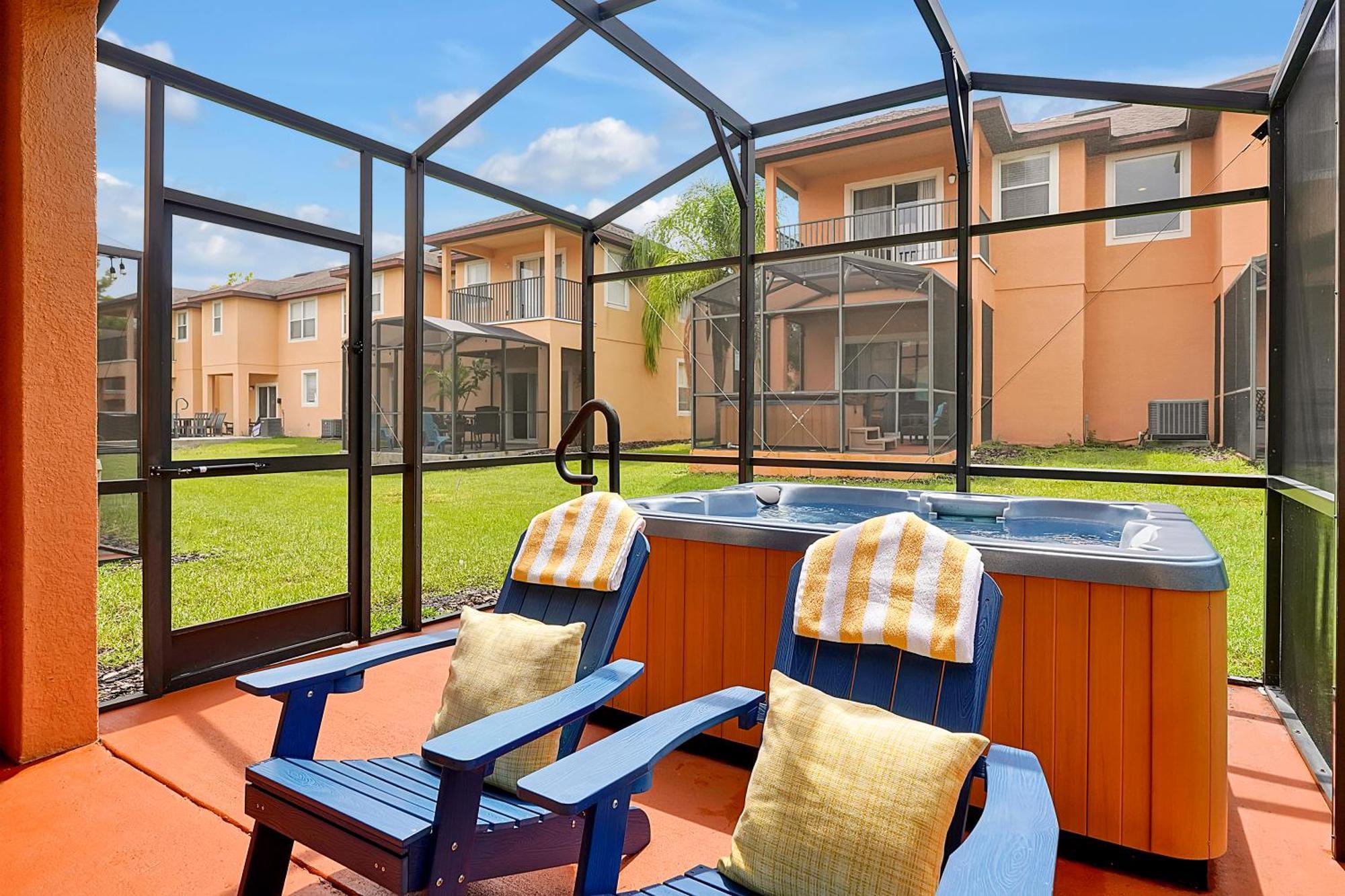 Regal Oaks Vacation Townhomes By Idiliq - Free Private Hot Tub! Hotel Kissimmee